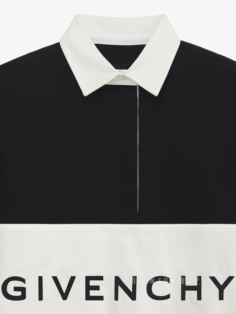 刺绣polo衫连衣裙