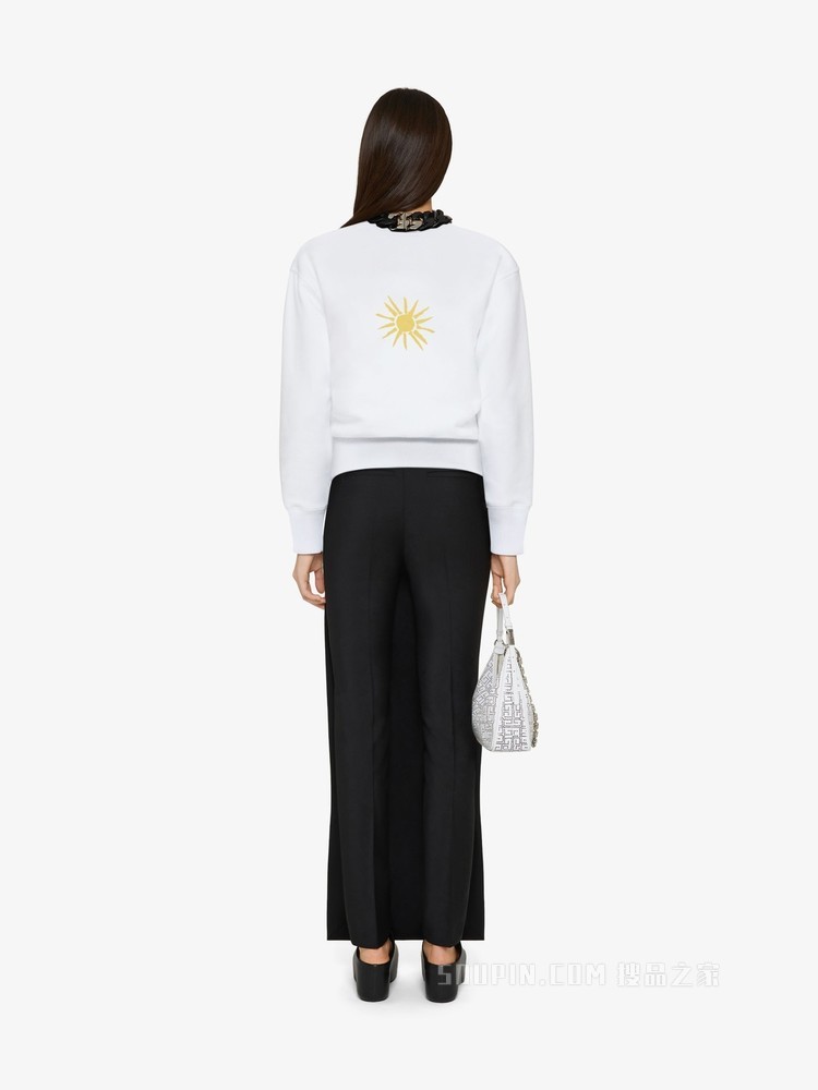 GIVENCHY 4G LOGO印花卫衣