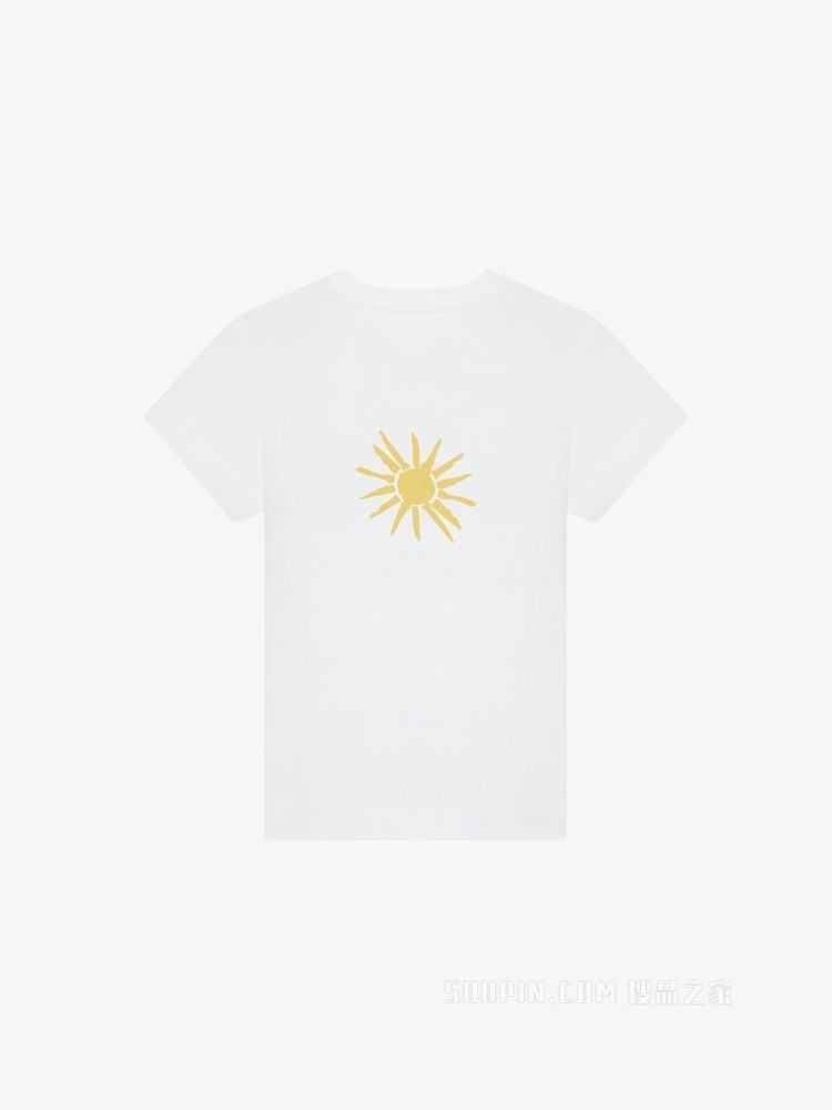 GIVENCHY 4G LOGO印花修身T恤