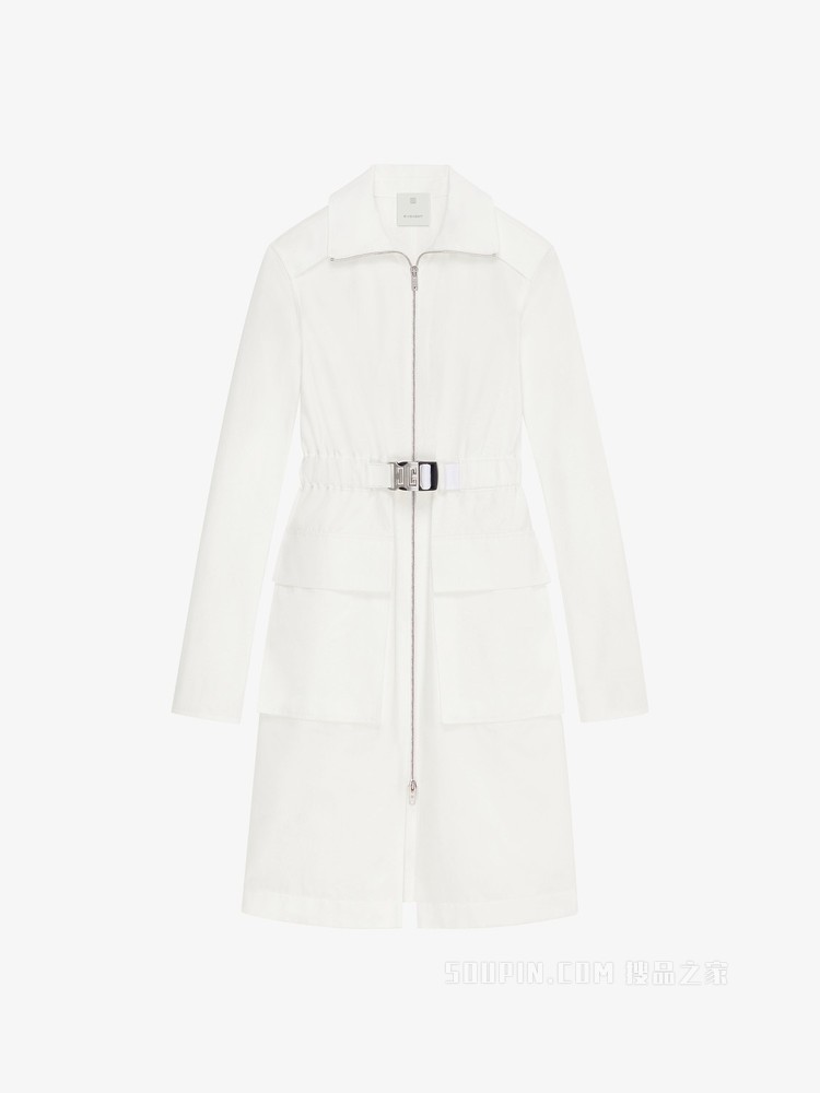 4G LOGO搭扣连衣裙