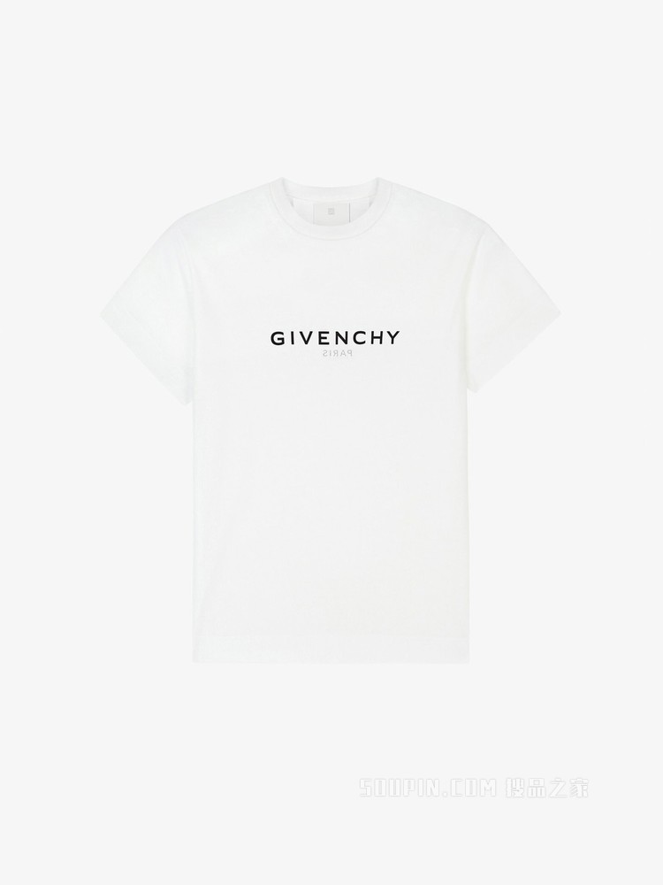 GIVENCHY翻转LOGO T恤