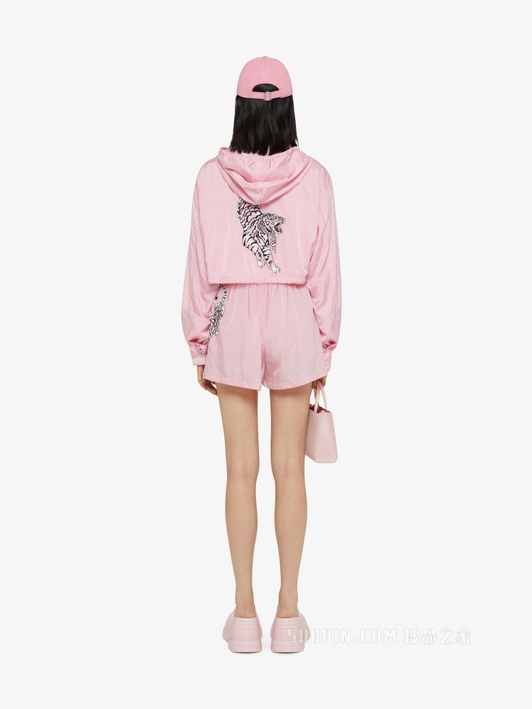 老虎刺绣4G LOGO风衣