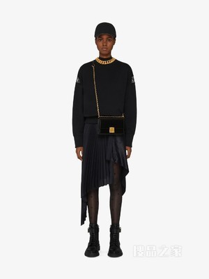 蕾丝饰带GIVENCHY LOGO卫衣