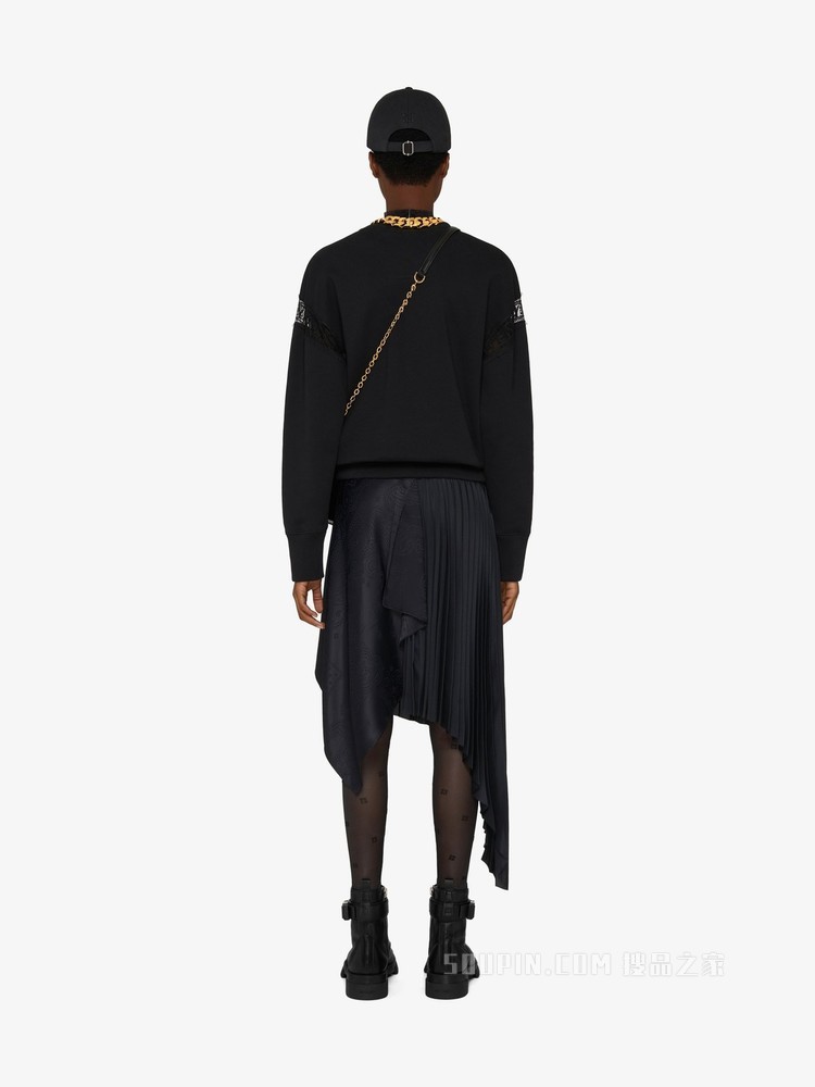 蕾丝饰带GIVENCHY LOGO卫衣