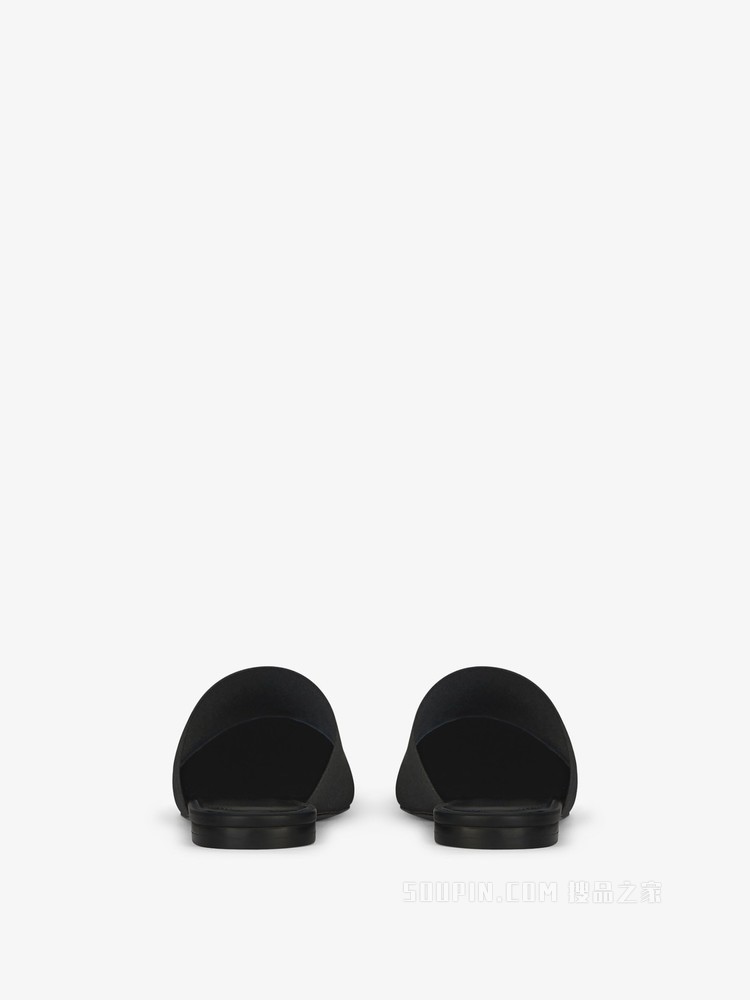GIVENCHY 4G LOGO平底穆勒鞋