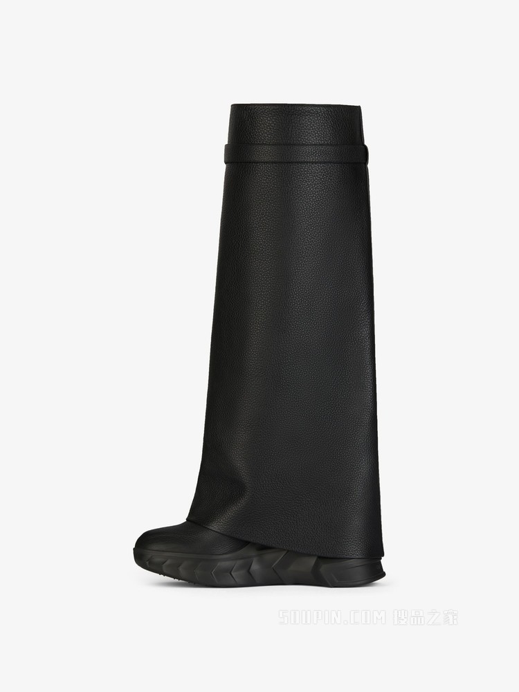 Shark Lock机车长靴