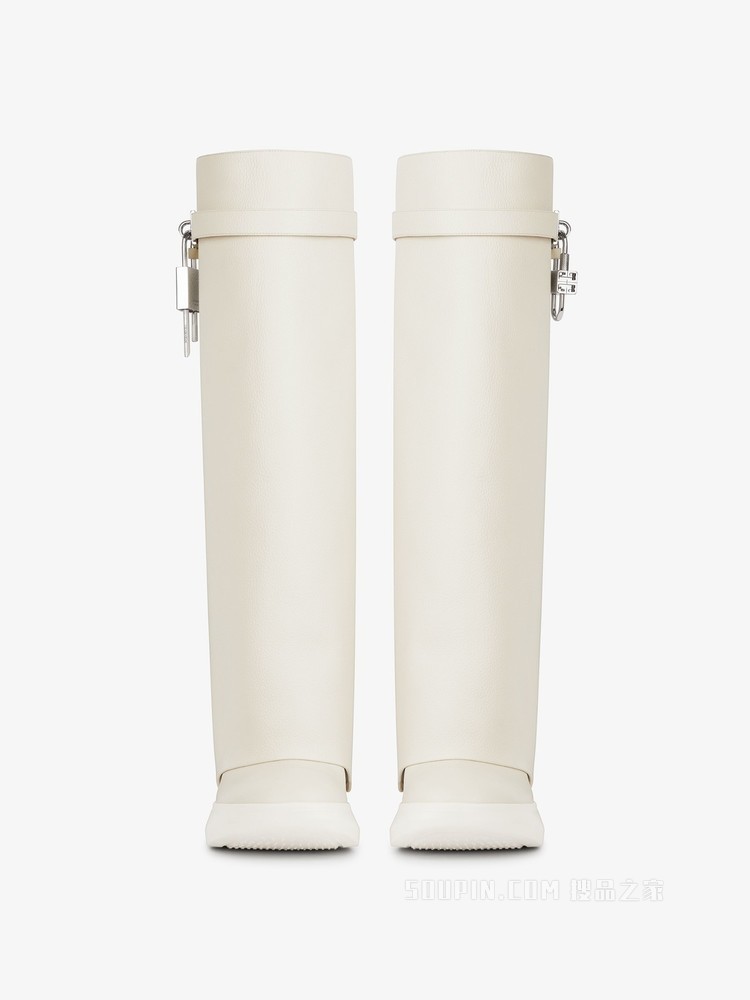 Shark Lock机车长靴