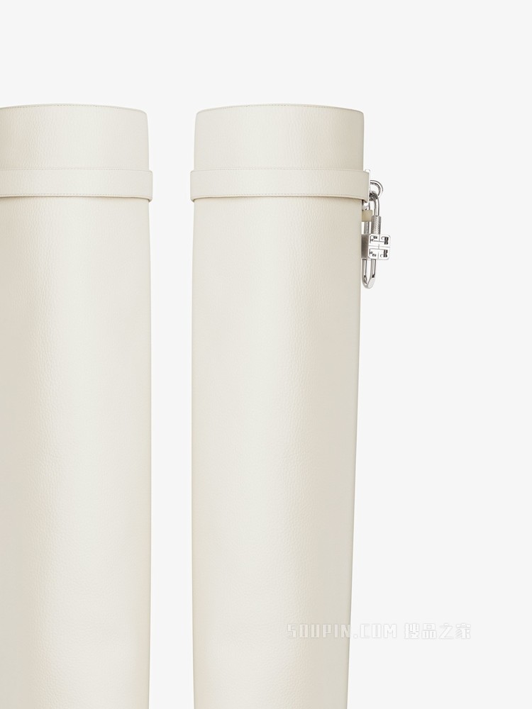 Shark Lock机车长靴