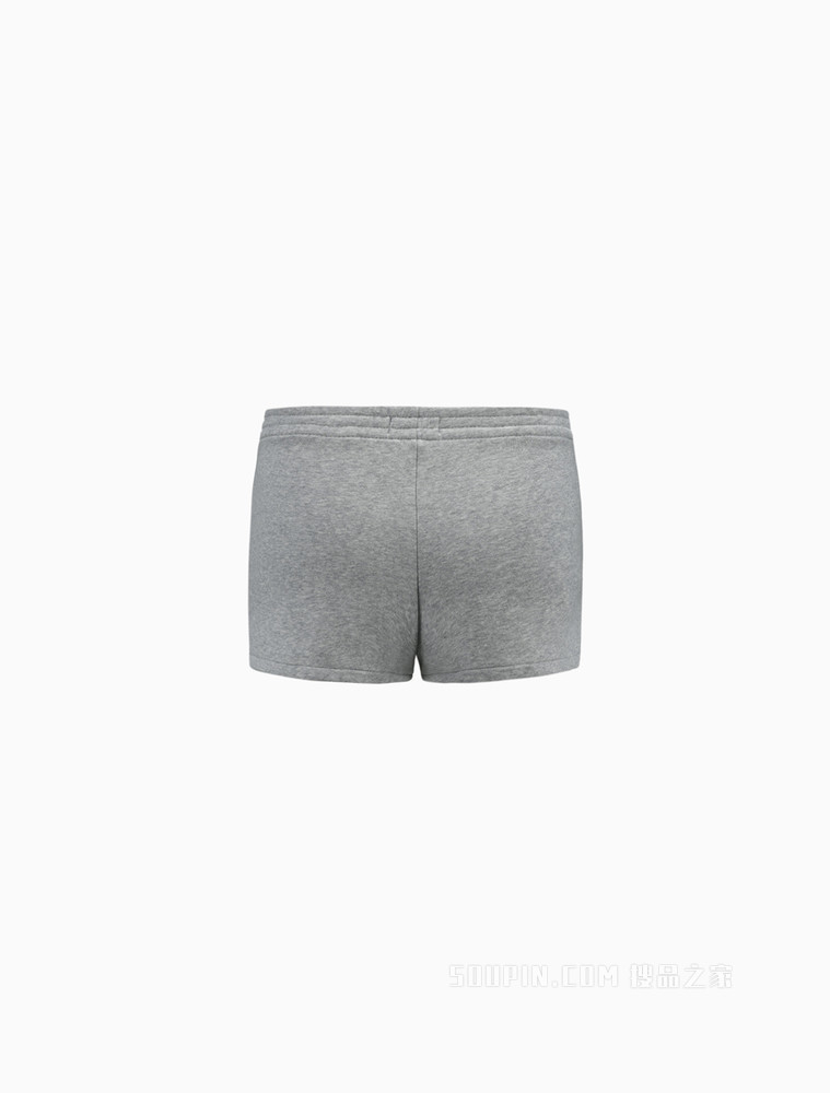 Calvin Klein 22春夏新款女士舒适松紧腰刺绣LOGO休闲短裤40WH103