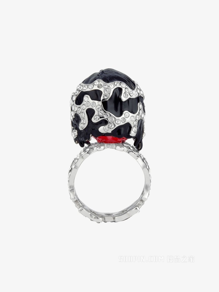 饰水晶小女孩戒指