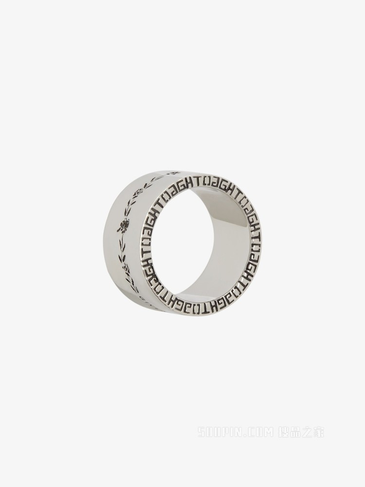 GIVENCHY LOGO哥特风格戒指