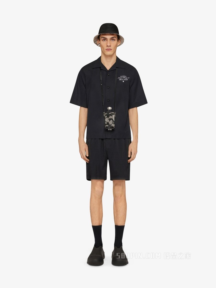 GIVENCHY LOGO夏威夷衬衫