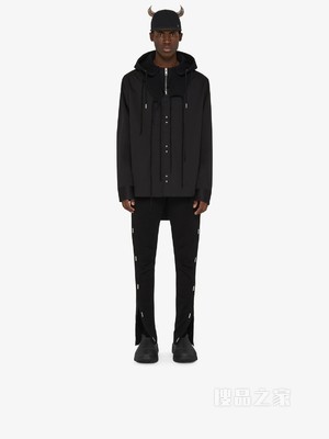 超大版型连帽衬衫