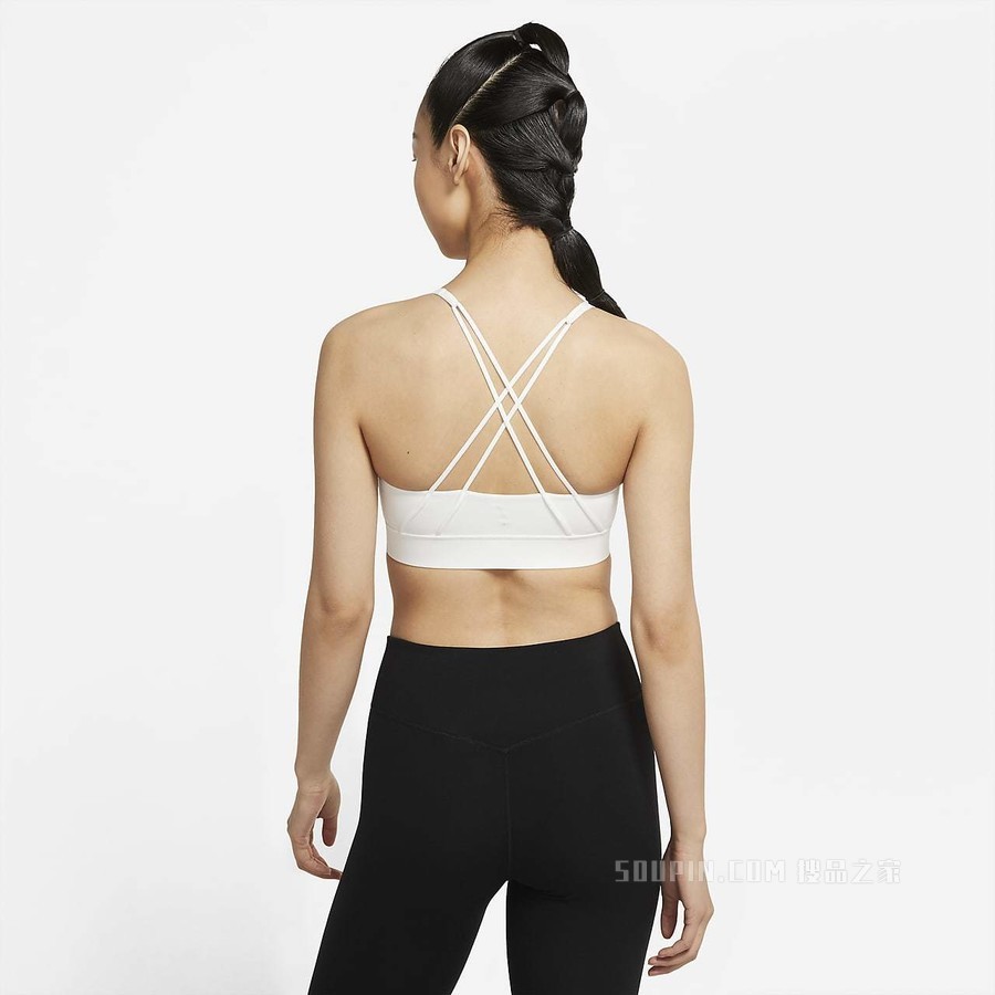 Nike Swoosh Luxe 女子中强度支撑衬垫运动内衣