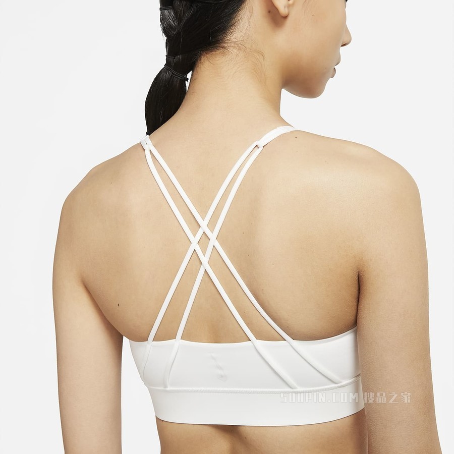 Nike Swoosh Luxe 女子中强度支撑衬垫运动内衣