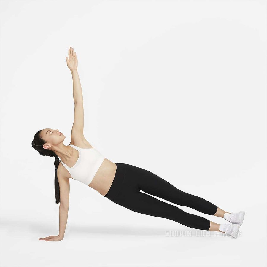 Nike Swoosh Luxe 女子中强度支撑衬垫运动内衣