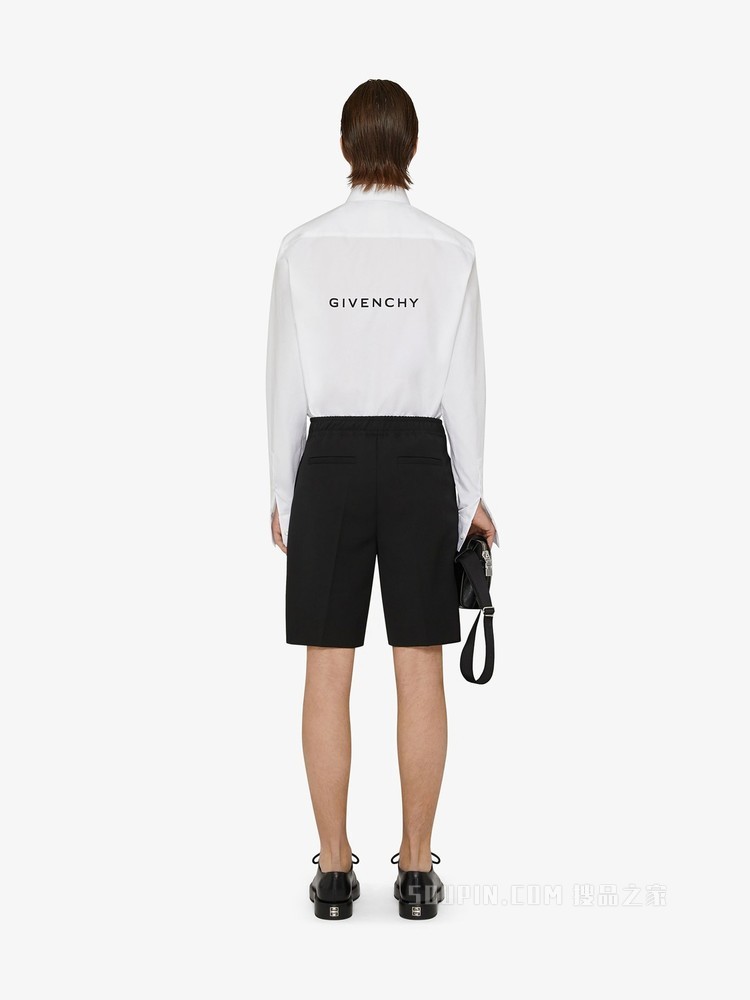 GIVENCHY翻转LOGO衬衫