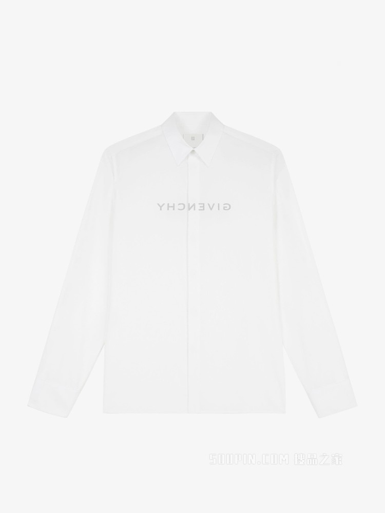 GIVENCHY翻转LOGO衬衫