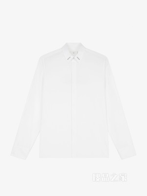 金属细节衬衫