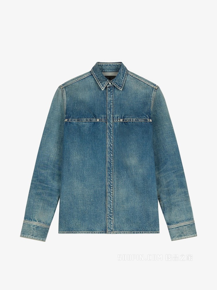牛仔衬衫