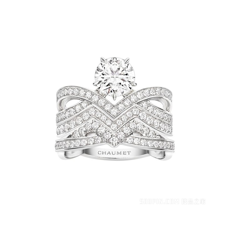 Joséphine Amour d'Aigrette 加冕·爱系列 爱翼冠冕对戒