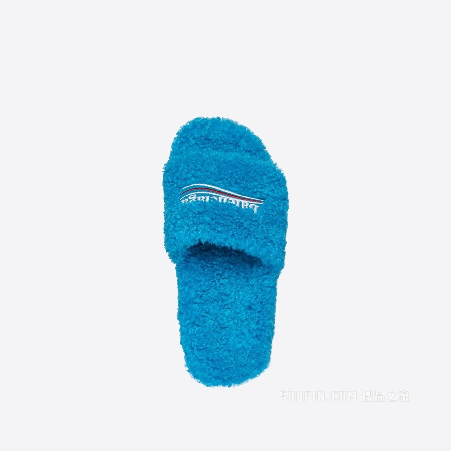 Furry Slide Sandal 凉鞋