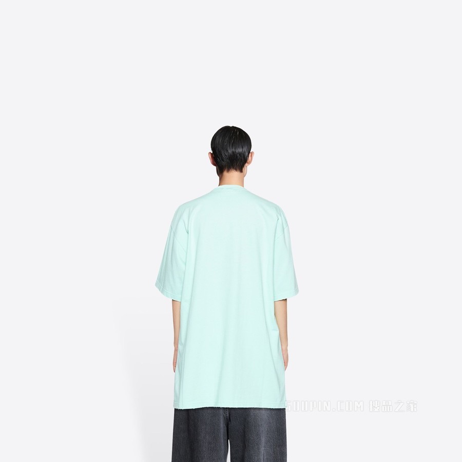 Double B Worn-Out T恤 Oversized