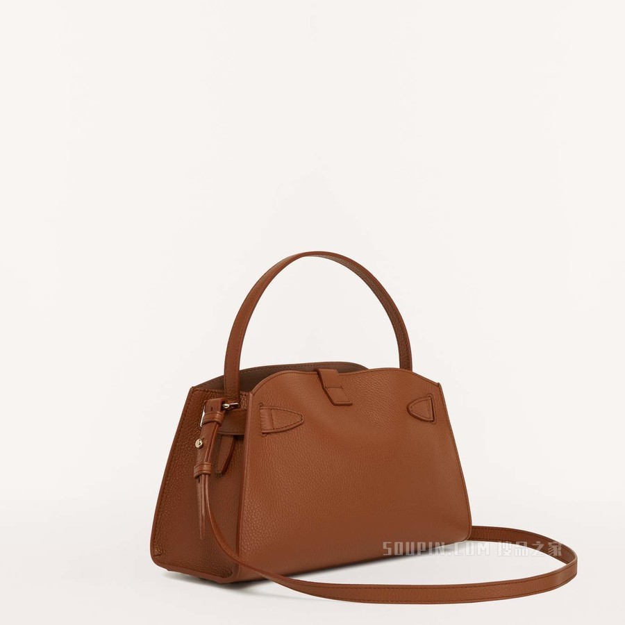 中号手提包 Cognac H Furla Margherita