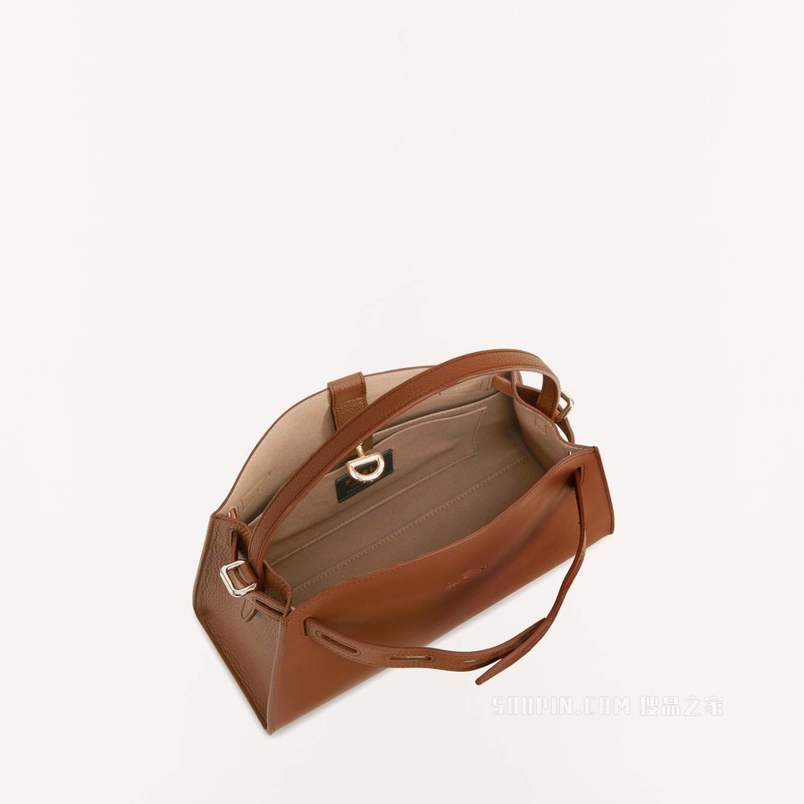 中号手提包 Cognac H Furla Margherita