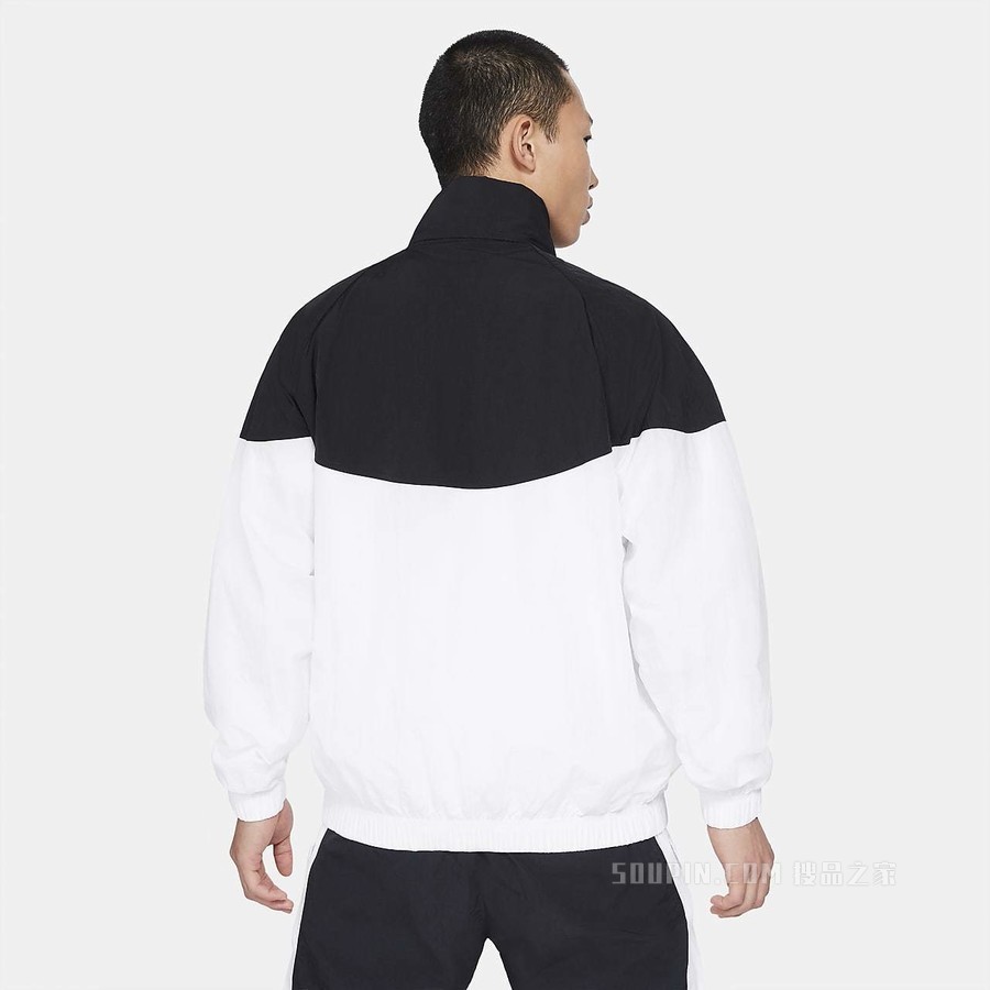 Nike Sportswear Heritage Windrunner 男子半长拉链开襟连帽上衣