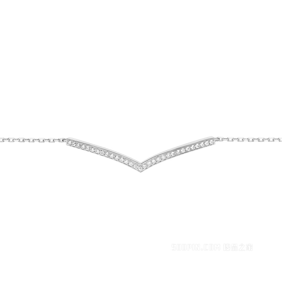 Joséphine加冕•爱系列白鹭镶钻手链