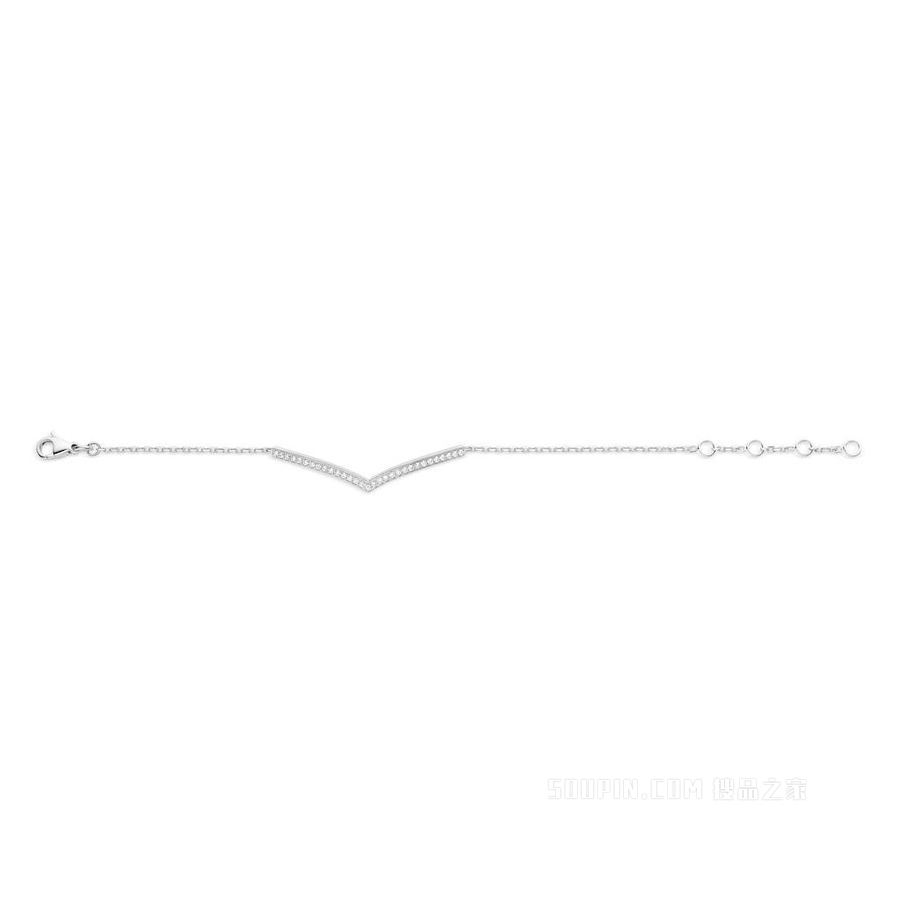 Joséphine加冕•爱系列白鹭镶钻手链