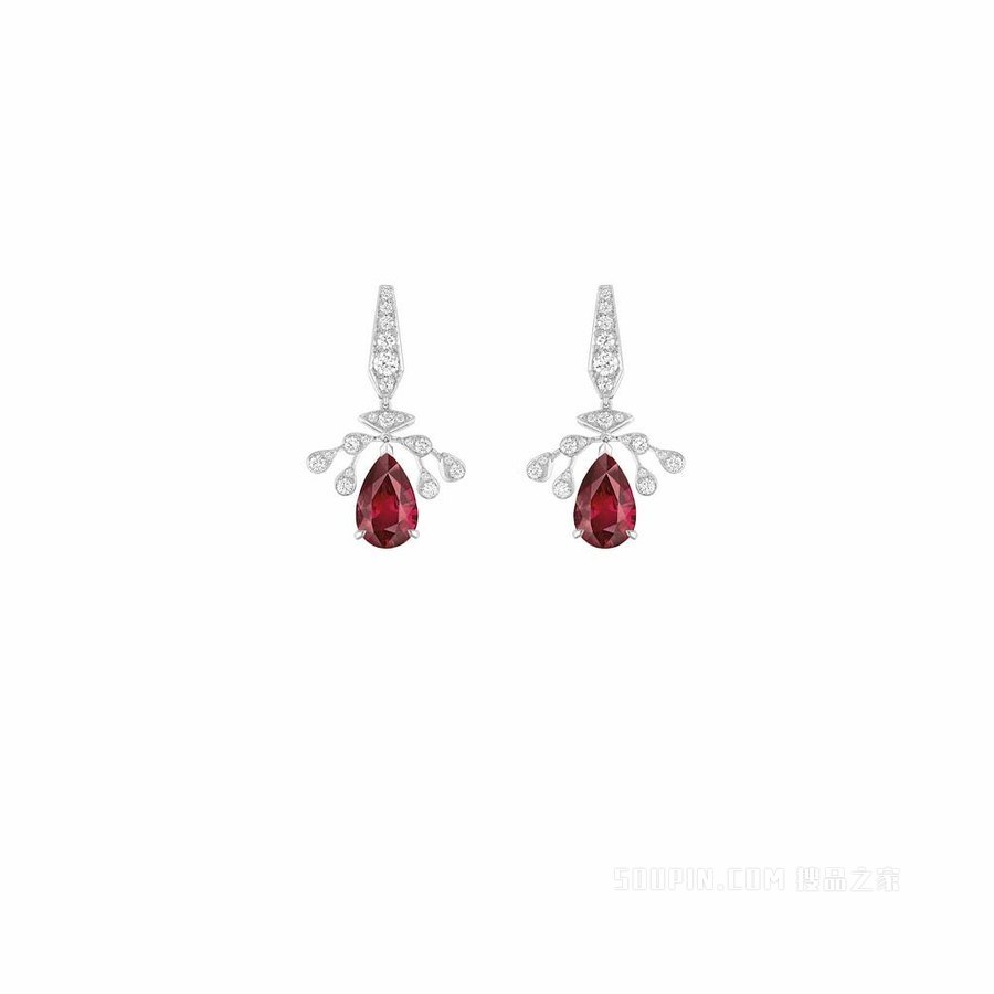 Joséphine加冕•爱系列鹭羽•冠冕耳环