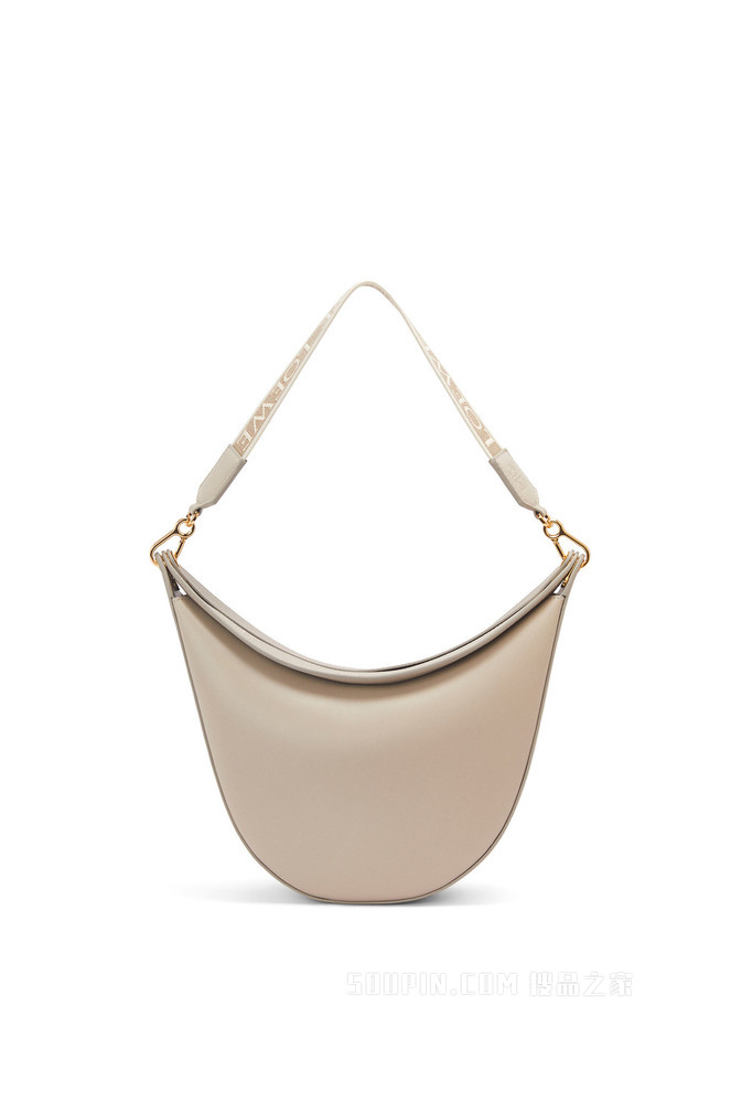 缎面牛皮革和提花布 LOEWE Luna 手袋