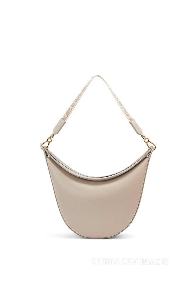 缎面牛皮革和提花布 LOEWE Luna 手袋