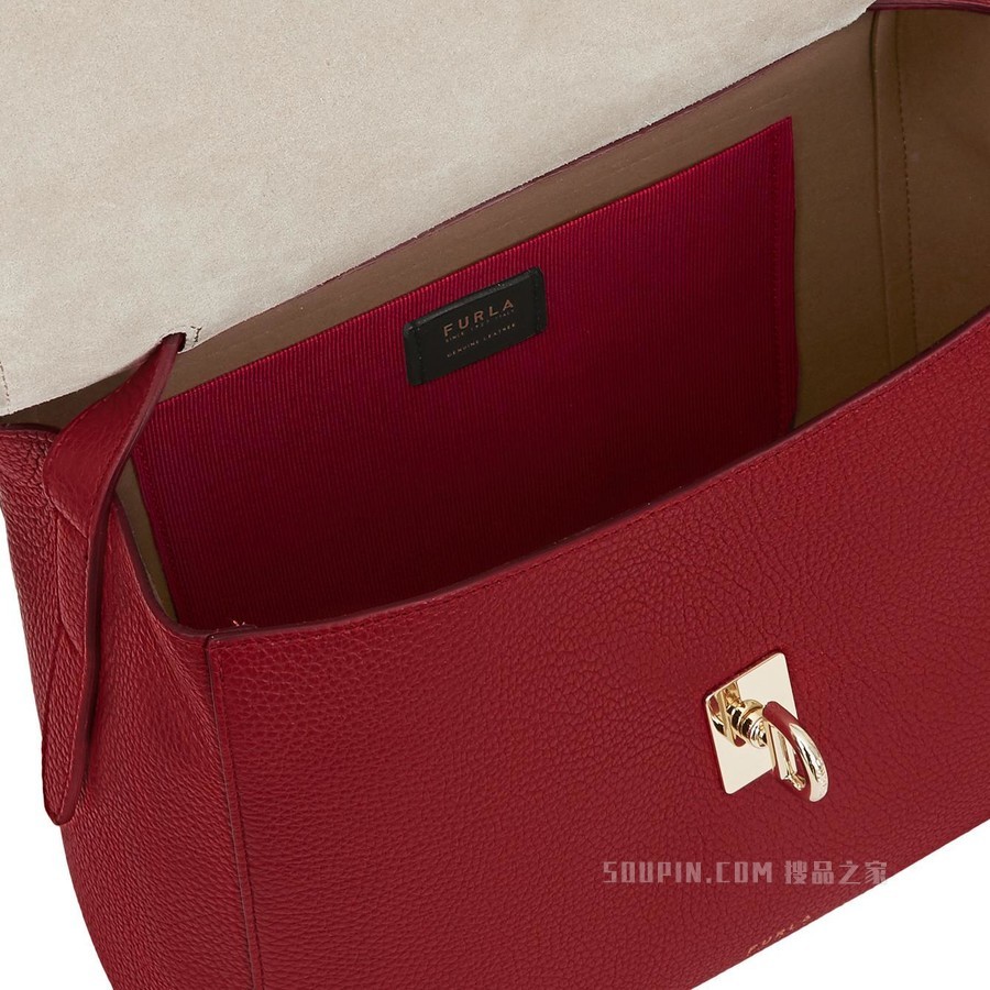 中号手提包 Ciliegia D (Red) Furla Net