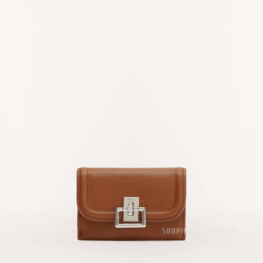 小号卡夹 Cognac H Furla Villa