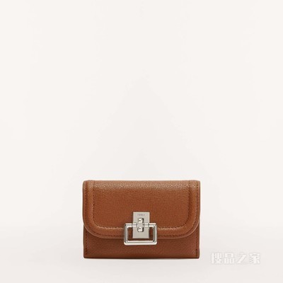 小号卡夹 Cognac H Furla Villa