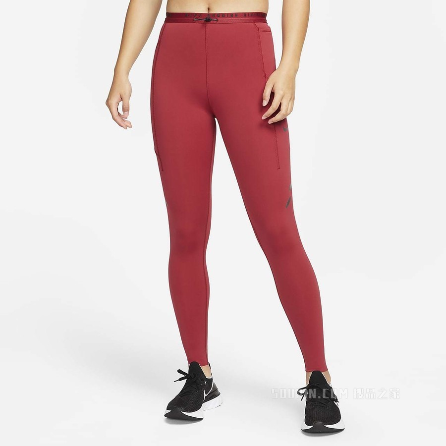 Nike Dri-FIT Run Division 女子中腰跑步紧身裤