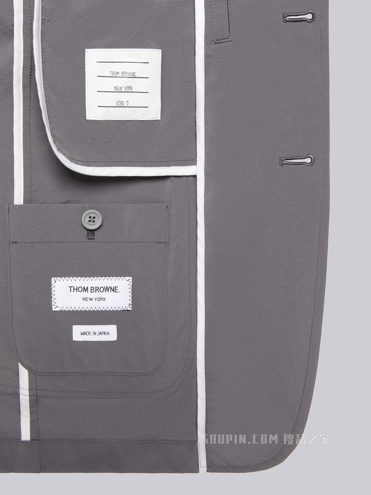 尼龙科技贴袋夹克