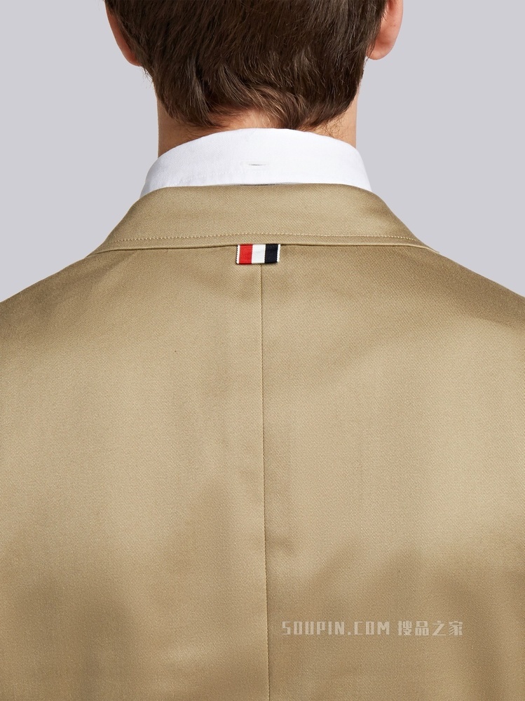 斜纹棉西服外套