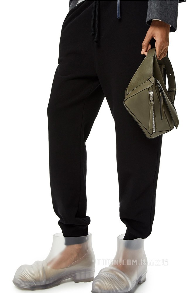 迷你经典牛皮革 Puzzle 腰包