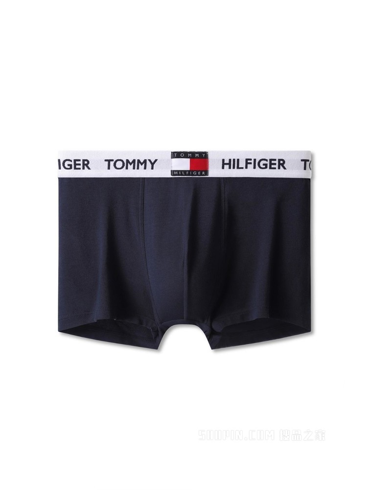 Tommy 内衣 男士撞色LOGO腰边棉质贴身平角内裤礼品UM0UM01810