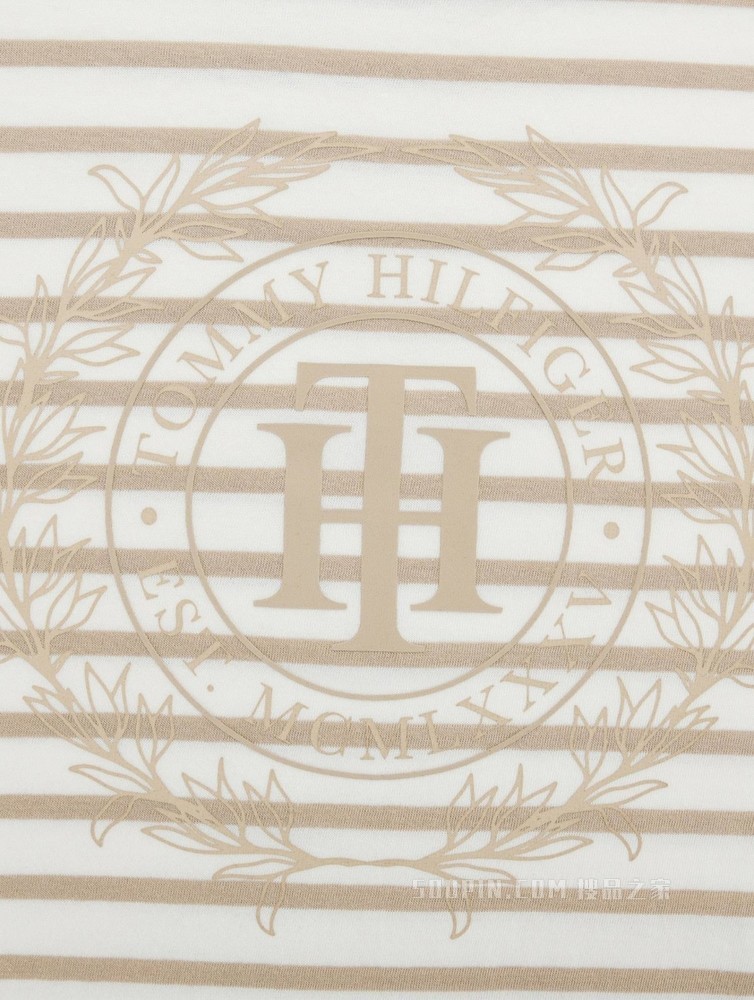 Tommy 22新款春夏女装针织短袖上衣WW0WW33515