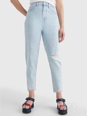 Tommy 22新款春夏女装牛仔裤DW0DW12354