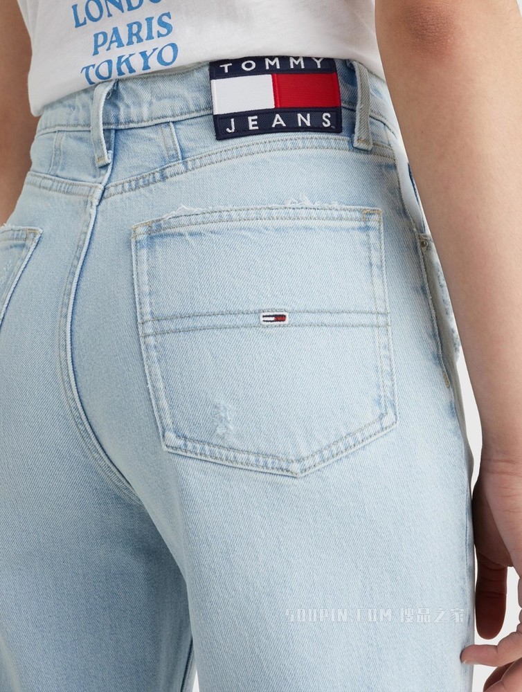 Tommy 22新款春夏女装牛仔裤DW0DW12354