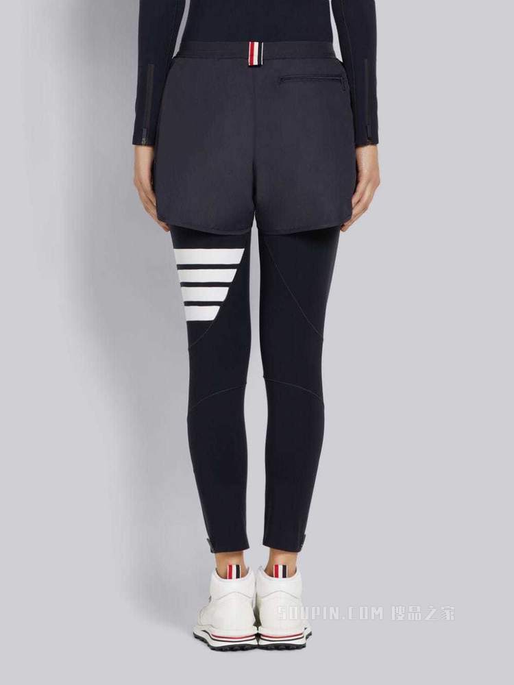 四条纹运动短裤