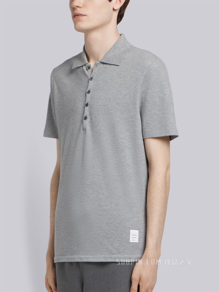棉质珠地 POLO 衫