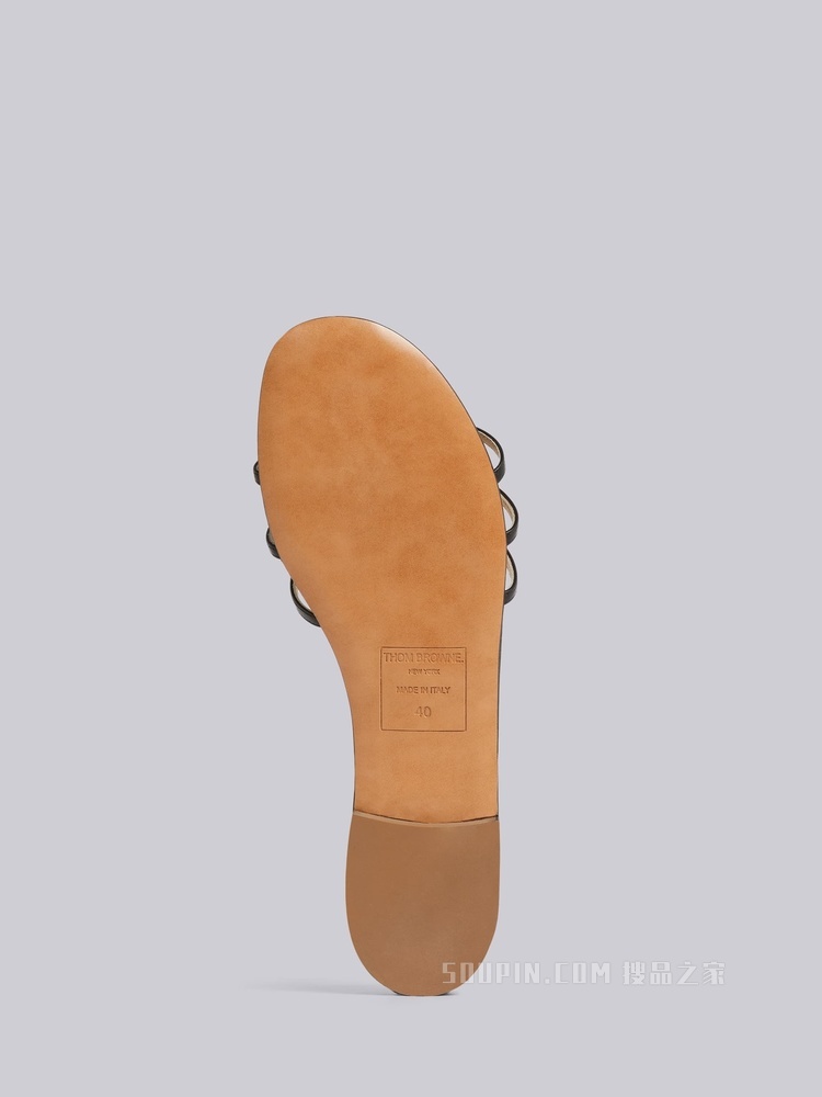 小牛皮拖鞋