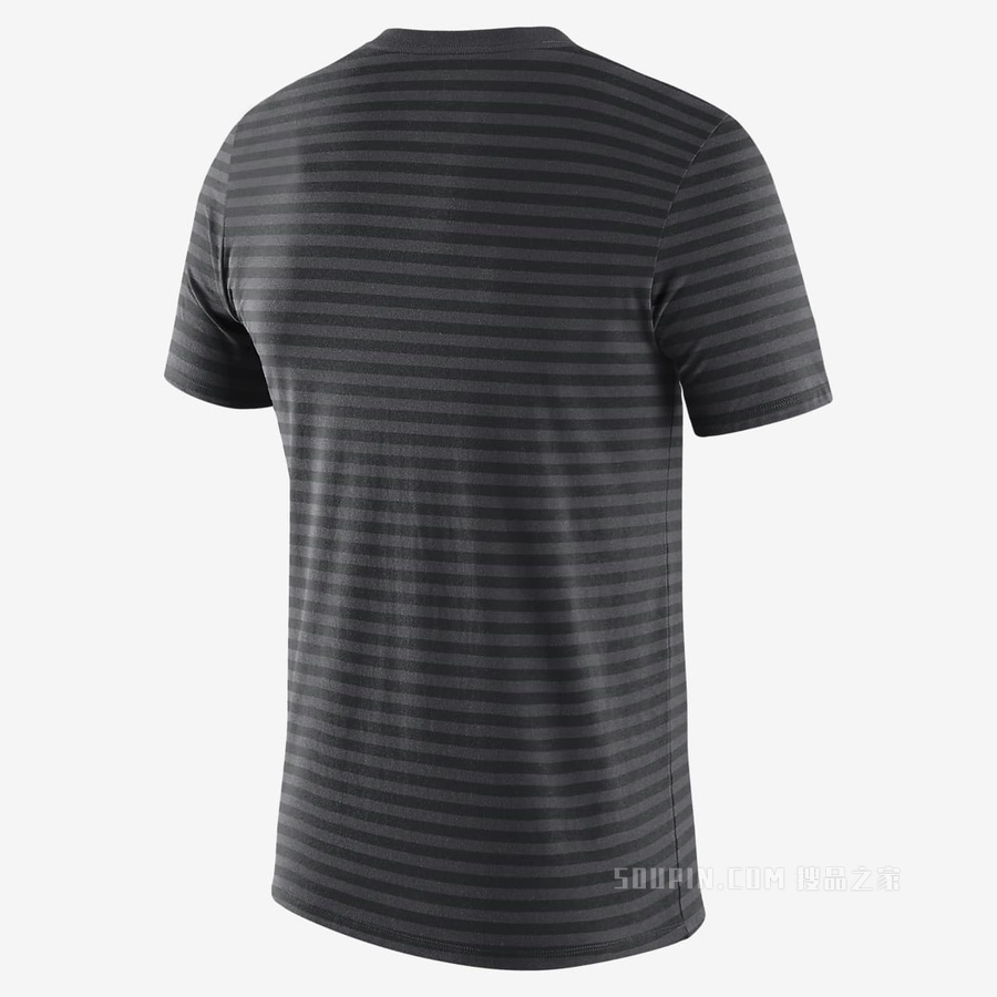 布鲁克林篮网队 Courtside Nike NBA 男子条纹T恤